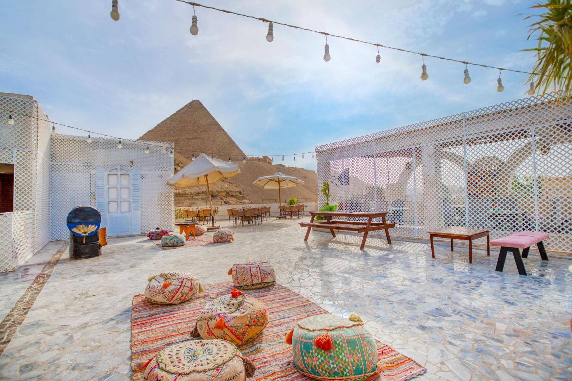 Villa Khufu Pyramids Hotel Kafret el-Gabal エクステリア 写真