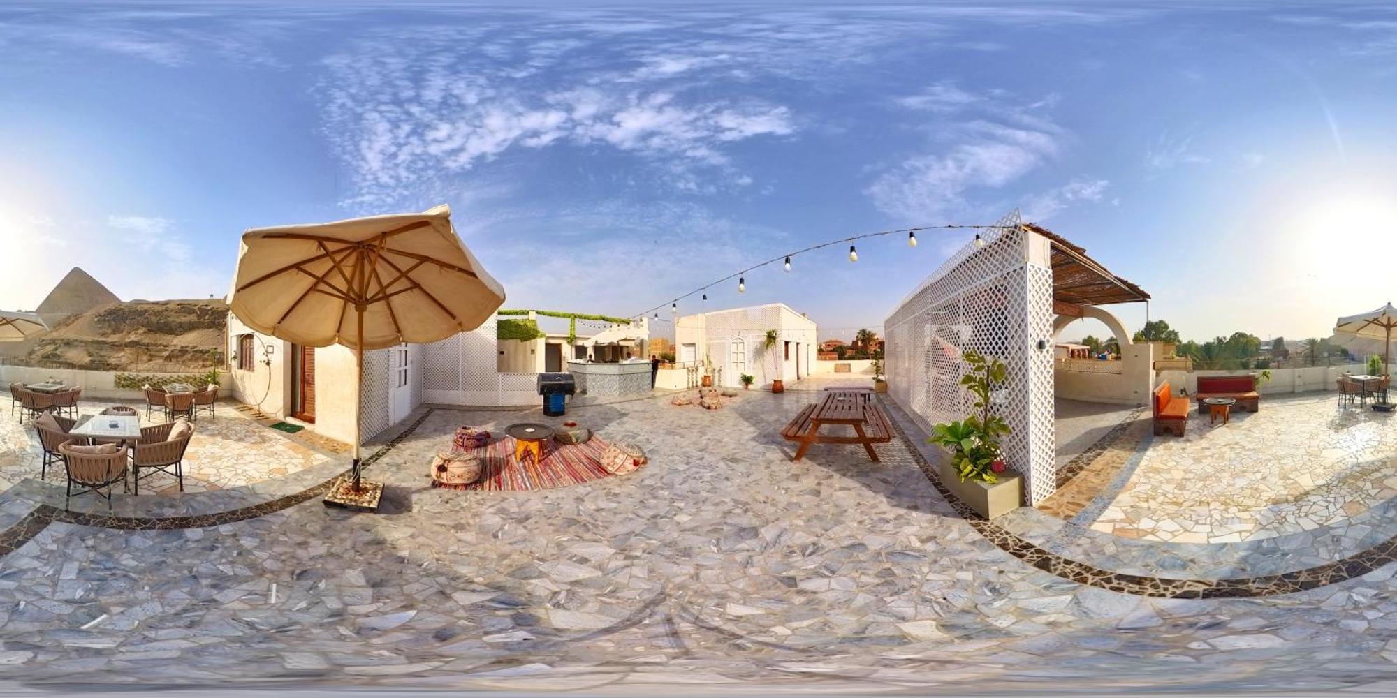 Villa Khufu Pyramids Hotel Kafret el-Gabal エクステリア 写真